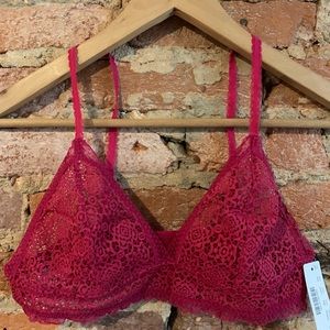 NWT J Crew Allover Lace Pullover Longline Bralette